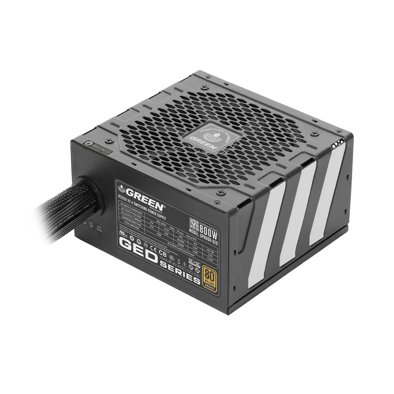 منبع تغذیه کامپیوتر گرین مدل GP800A GED (1) TJwcCM